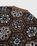 Patta – Wall Flower Knitted Zip Cardigan Chestnut/Dark Gull Grey - Knitwear - Brown - Image 5