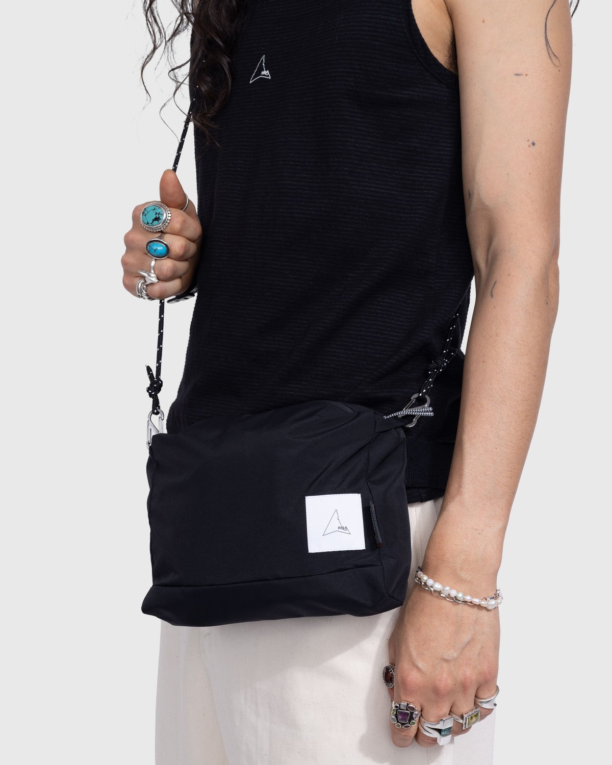ROA – Waterproof Crossbody Bag Black | Highsnobiety Shop