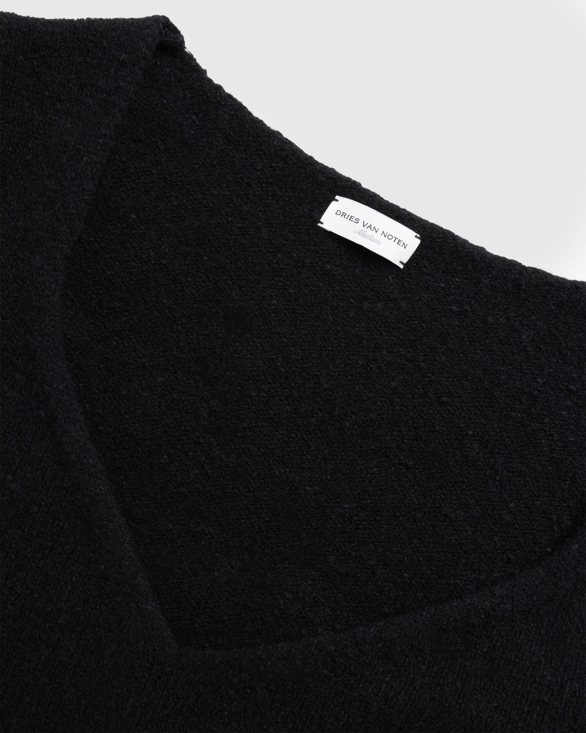 Dries van Noten – Meron Knit Black - Knitwear - Black - Image 4