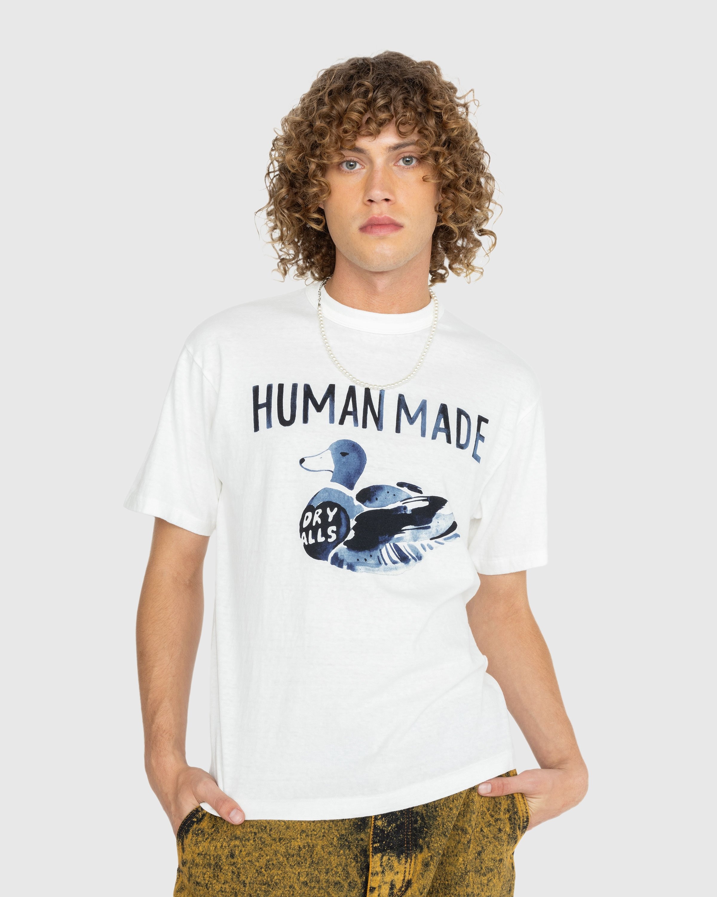 Human Made – Ningen-sei Graphic T-Shirt White | Highsnobiety Shop