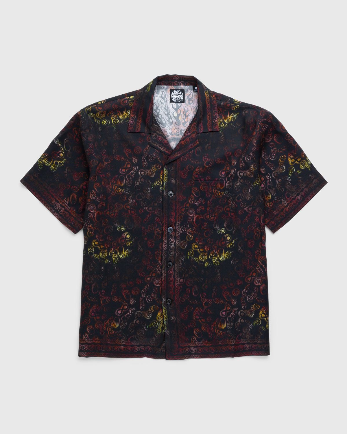 Stüssy x Dries van Noten – Foulard Shirt - Shirts - Red - Image 1