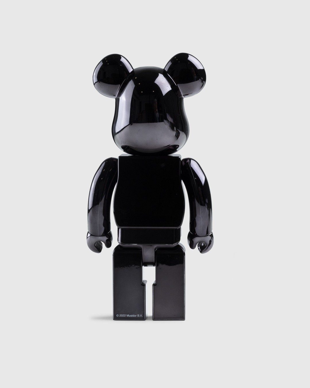 Medicom – Be@rbrick The Rolling Stones Lips & Tongue 1000% Black Chrome Version - Toys - Black - Image 2