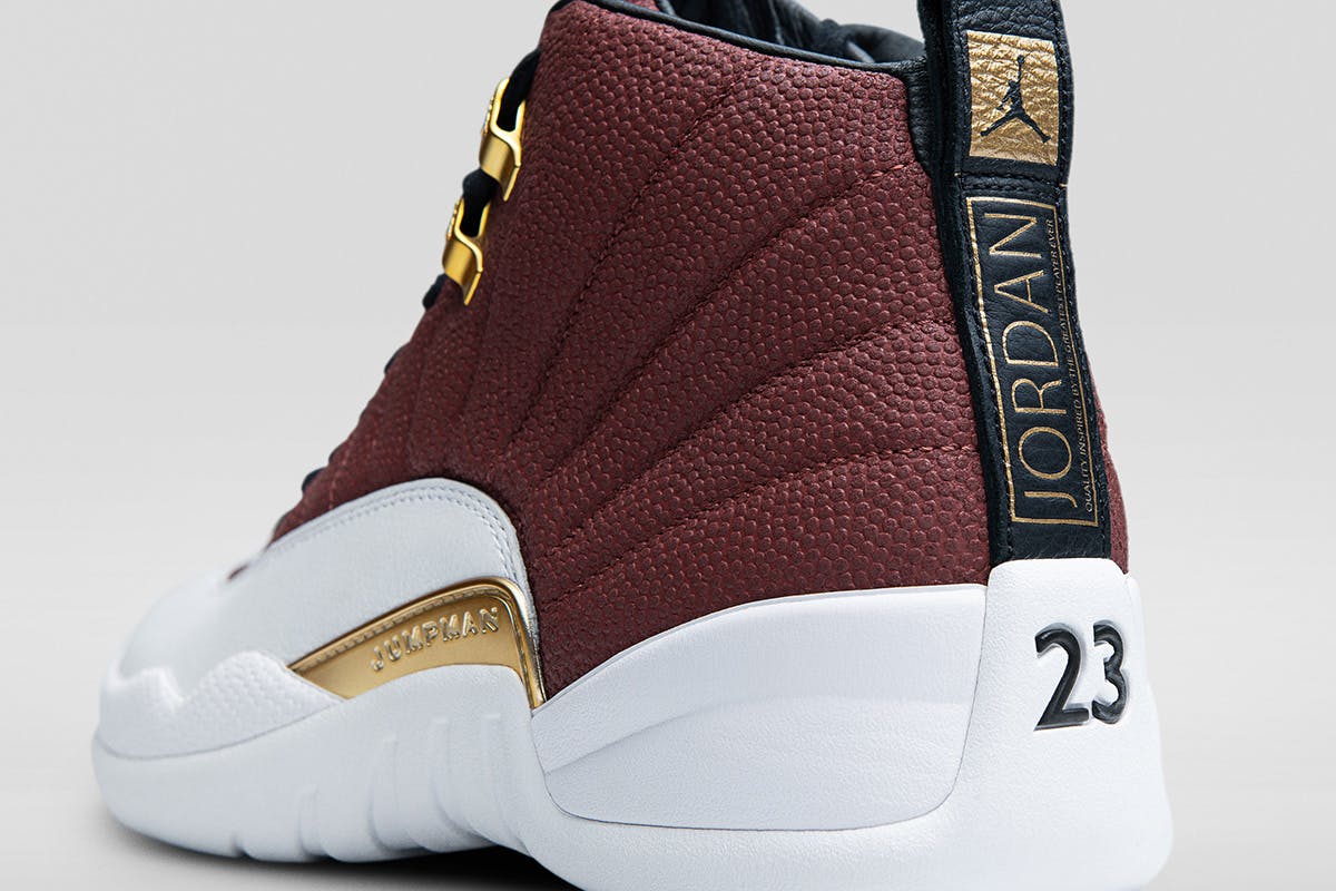 nike air jordan 12 football closer look jordan brand nfl