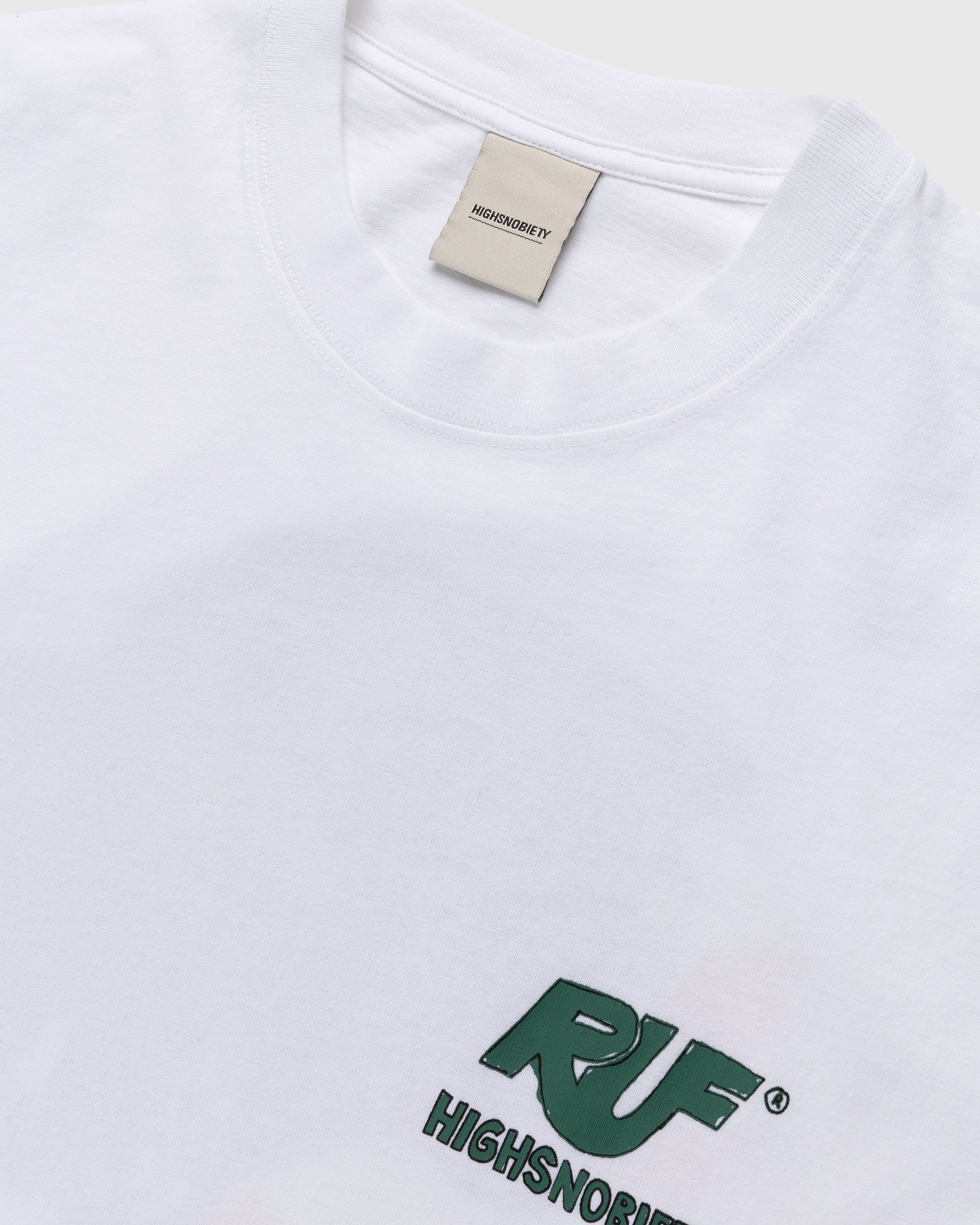 RUF x Highsnobiety – Turbocharged T-Shirt White - Tops - White - Image 5