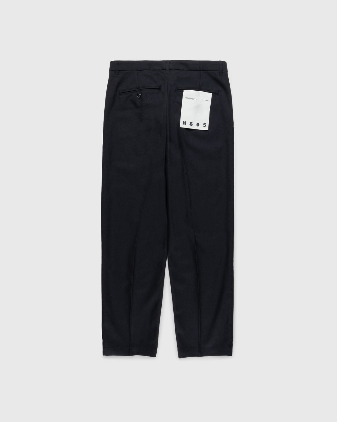 Highsnobiety HS05 – Wool Dress Pants Black - Pants - Black - Image 2