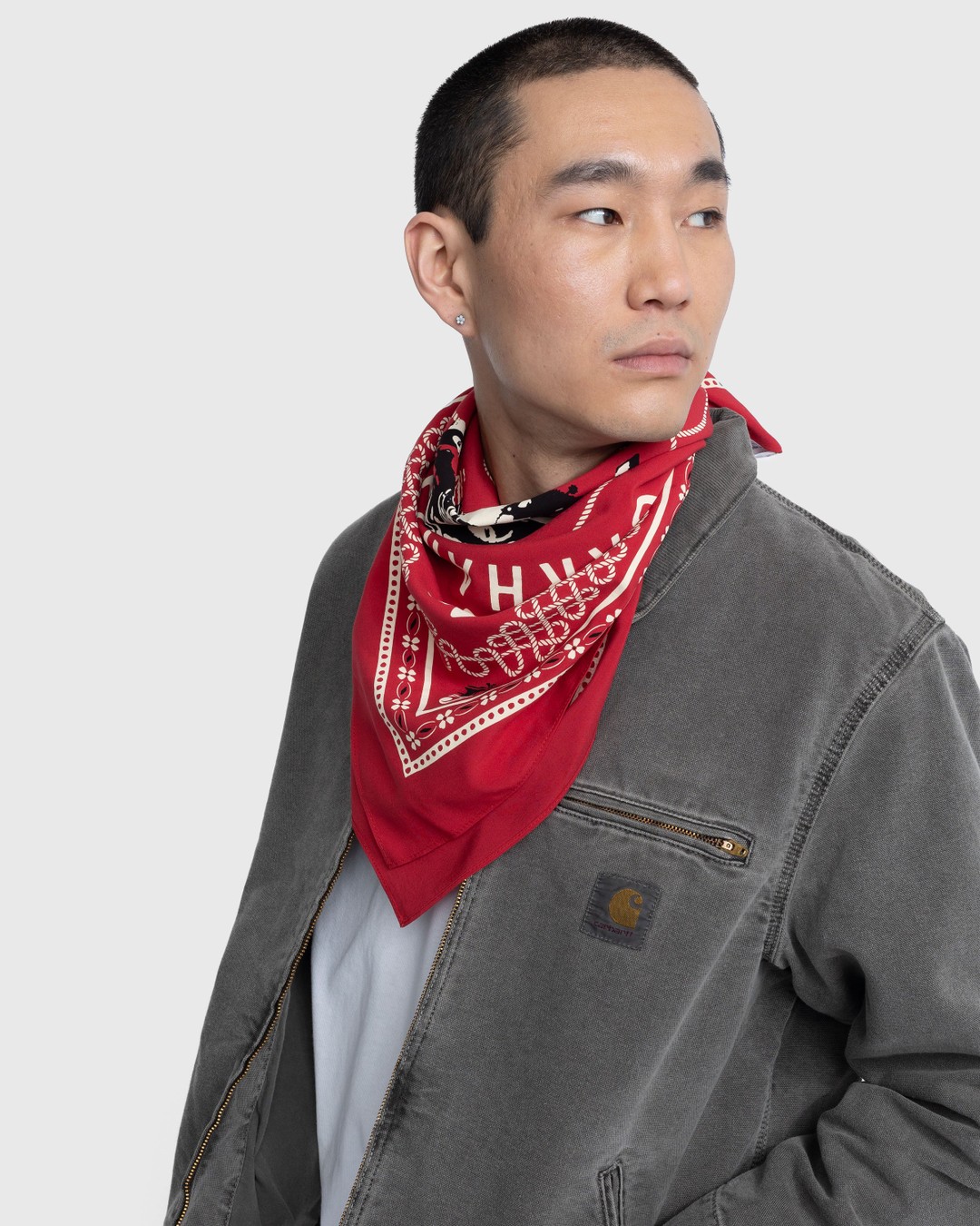 Carhartt WIP – Big Buck Bandana Arcade Souvenir Print Red