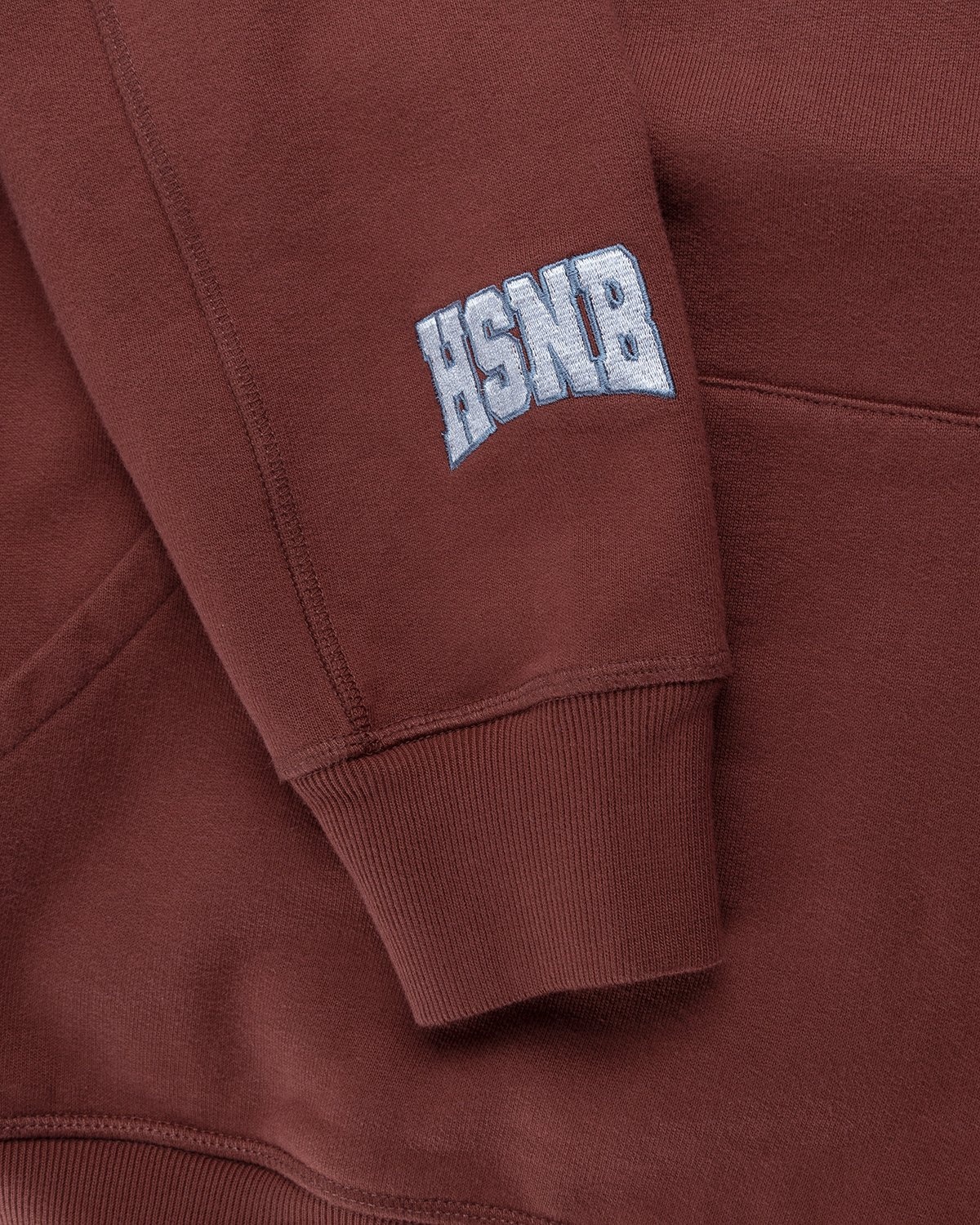 Highsnobiety – Collegiate Hoodie Brown - Sweats - Brown - Image 4
