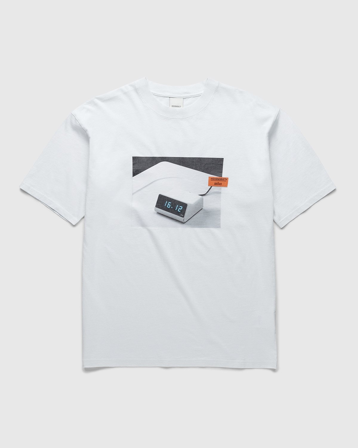 BRAUN x Highsnobiety – DN 40 T-Shirt Light Grey - T-Shirts - Grey - Image 1
