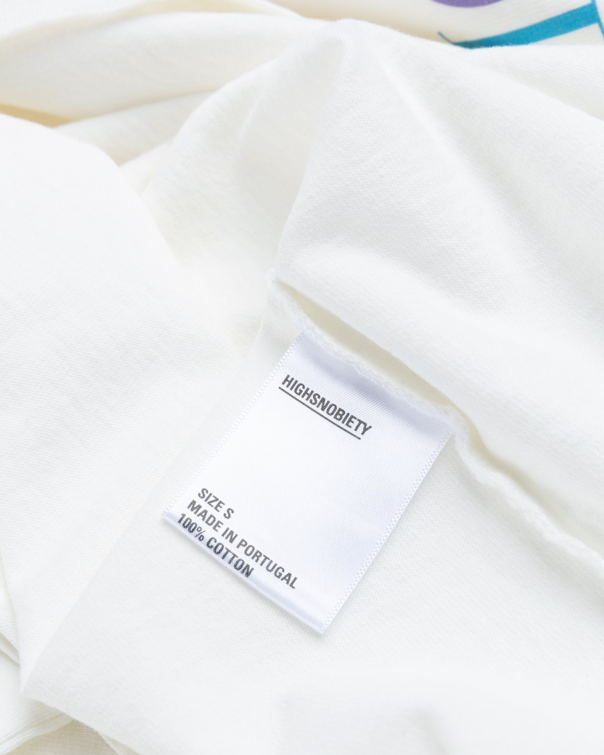 Highsnobiety – Rainbow T-Shirt White - T-Shirts - White - Image 5