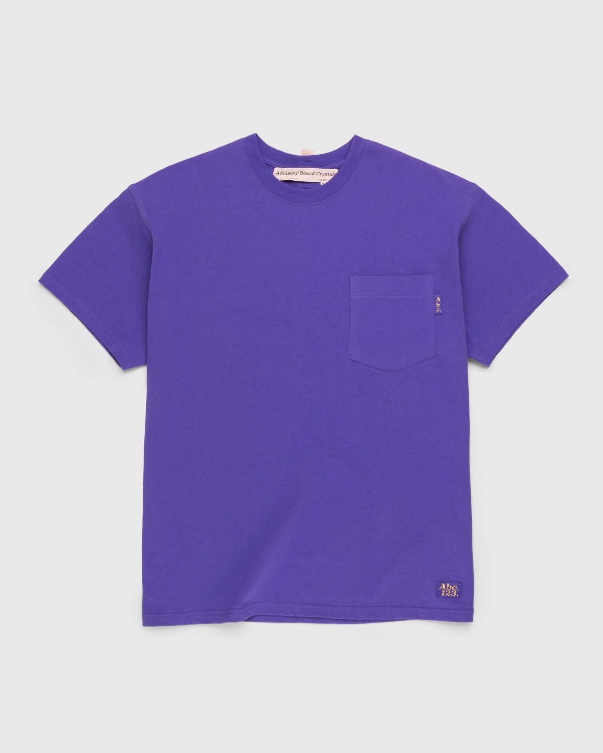 Abc. – Short-Sleeve Pocket Tee Sapphire - T-shirts - Blue - Image 1