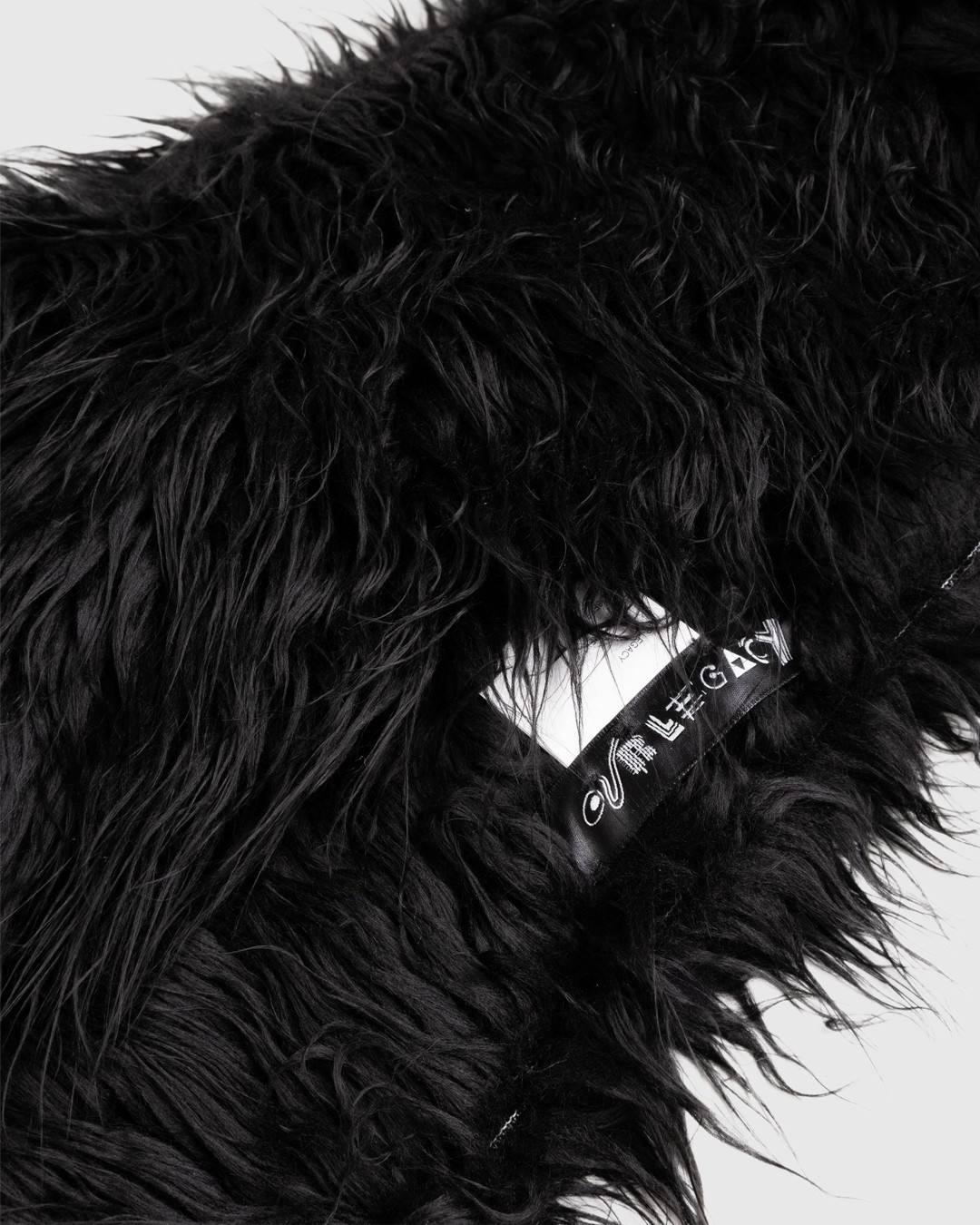 Our Legacy – Floss Scarf Black - Scarves - Black - Image 7