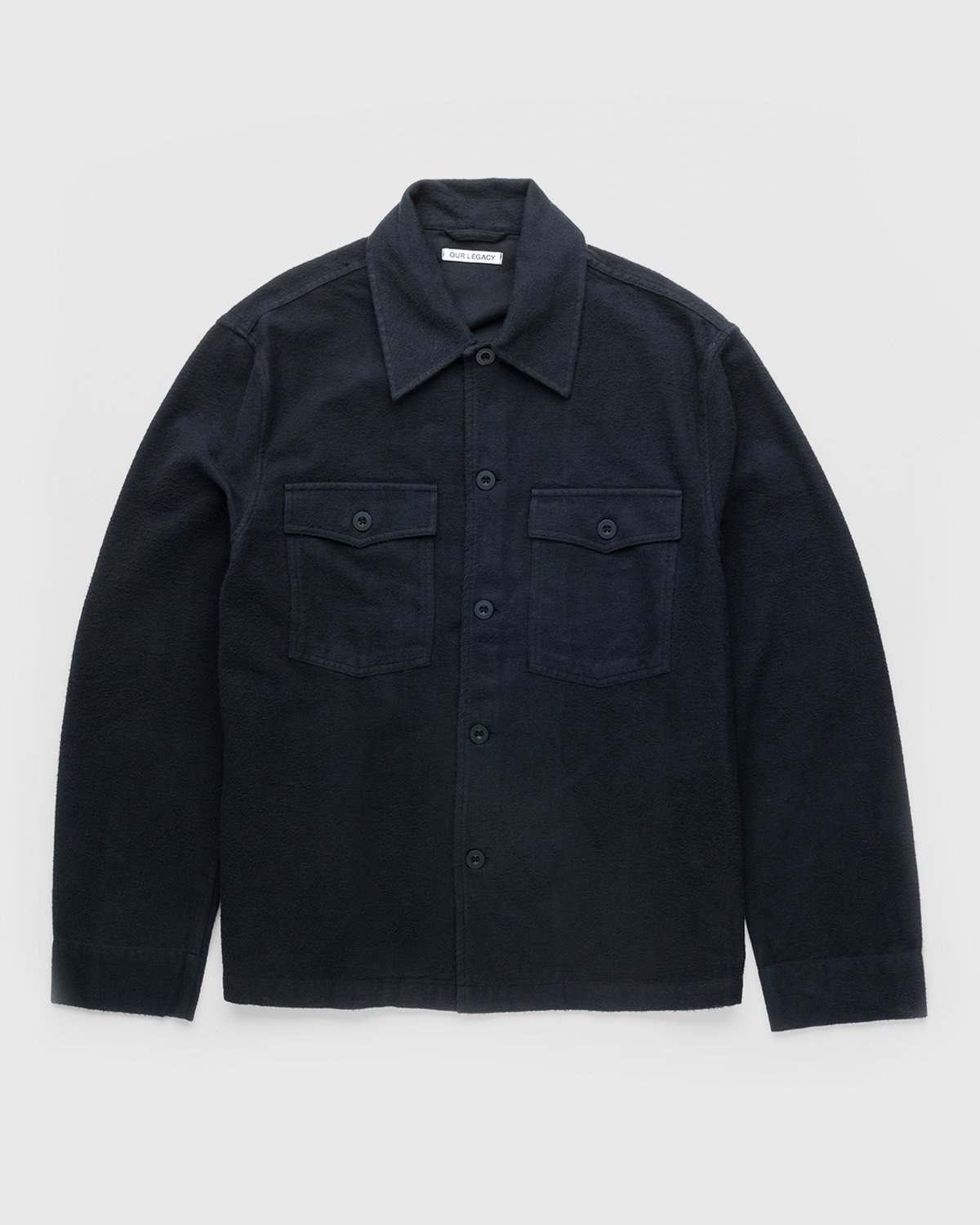 Our Legacy – Evening Coach Jacket Black Brushed - Outerwear - Black - Image 1