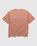 Acne Studios – Cotton Logo T-Shirt Old Pink - Tops - Pink - Image 1