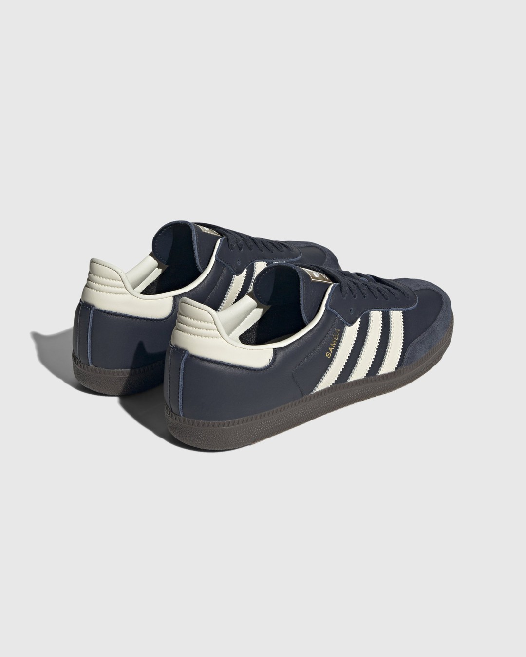 Adidas – Samba OG Navy/White  - Sneakers - Blue - Image 3