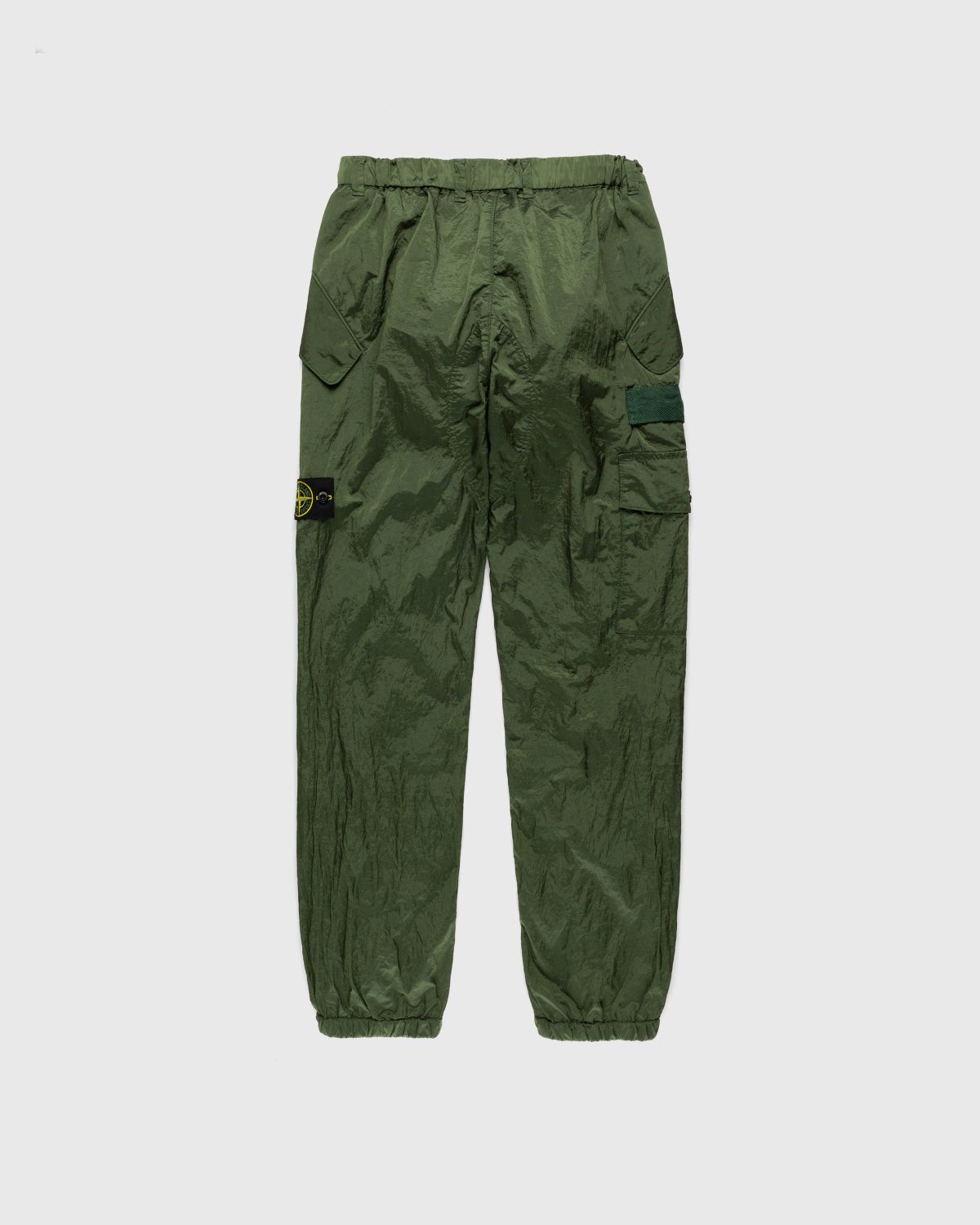 Stone Island – Nylon Metal Cargo Pants Olive - Pants - Green - Image 2