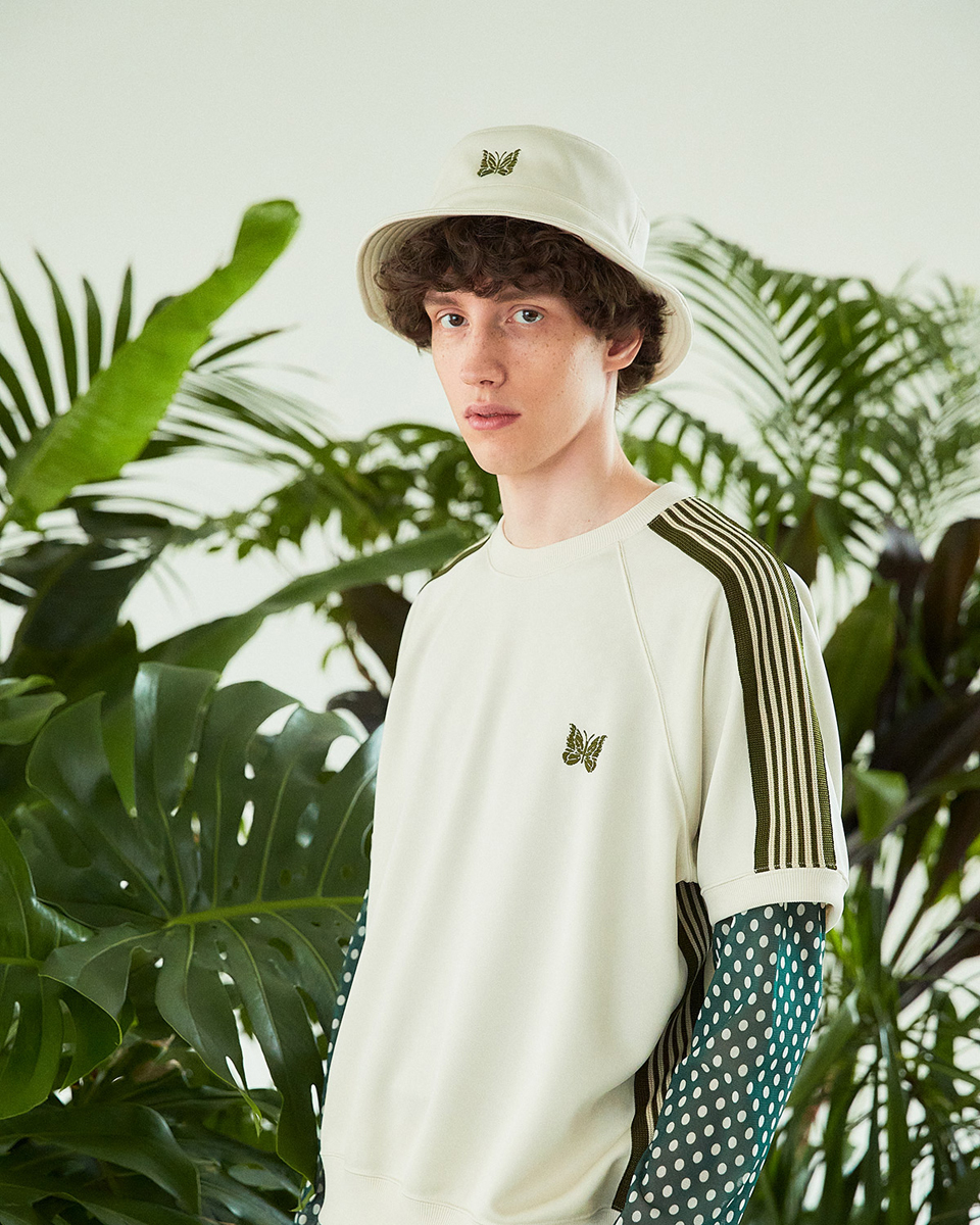 NEEDLES Tracksuit SS22 Collection: Pants, Shirt, Bucket Hat, Buy