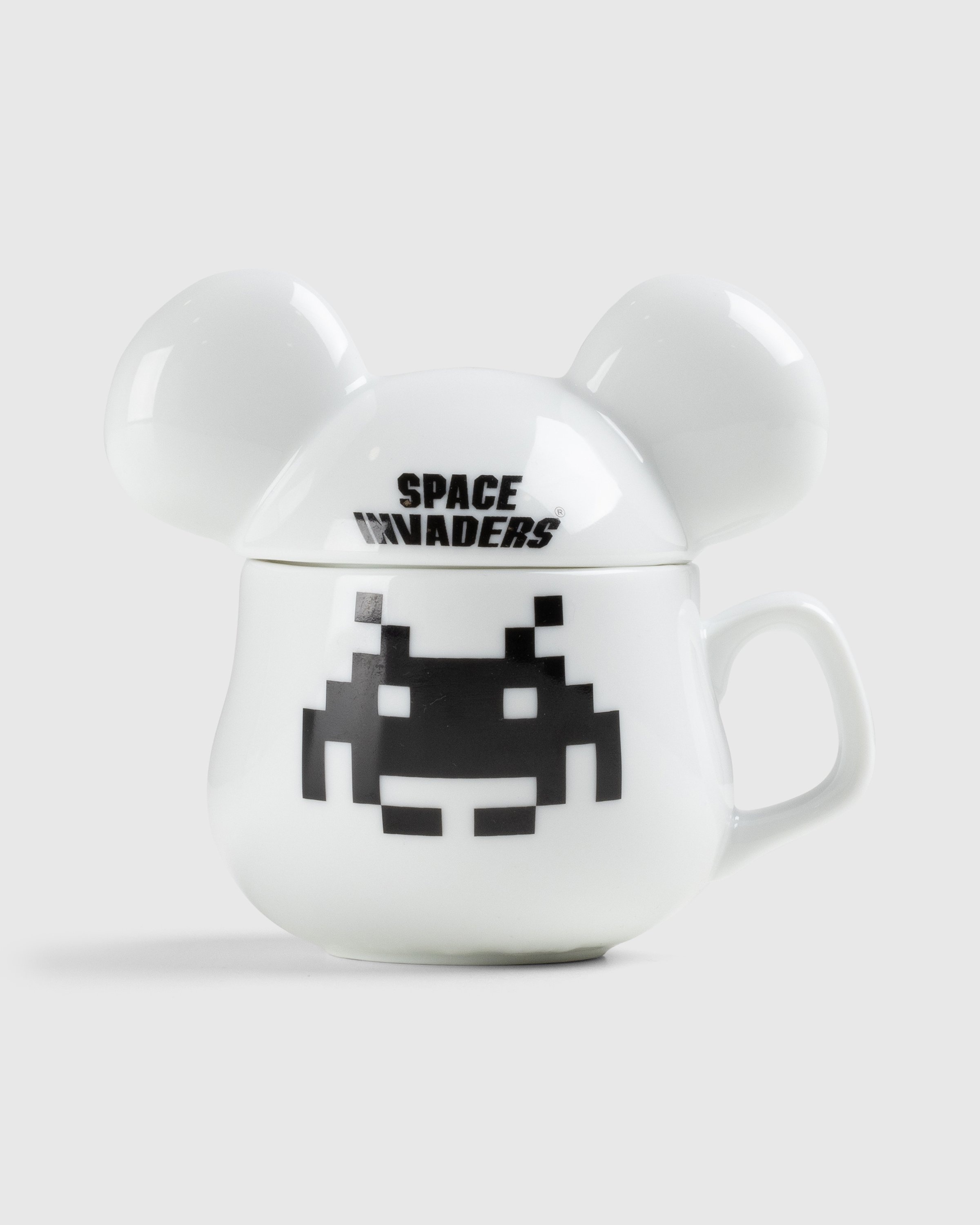 Medicom – Space Invaders Be@rmug White/Black - Ceramics - White - Image 2