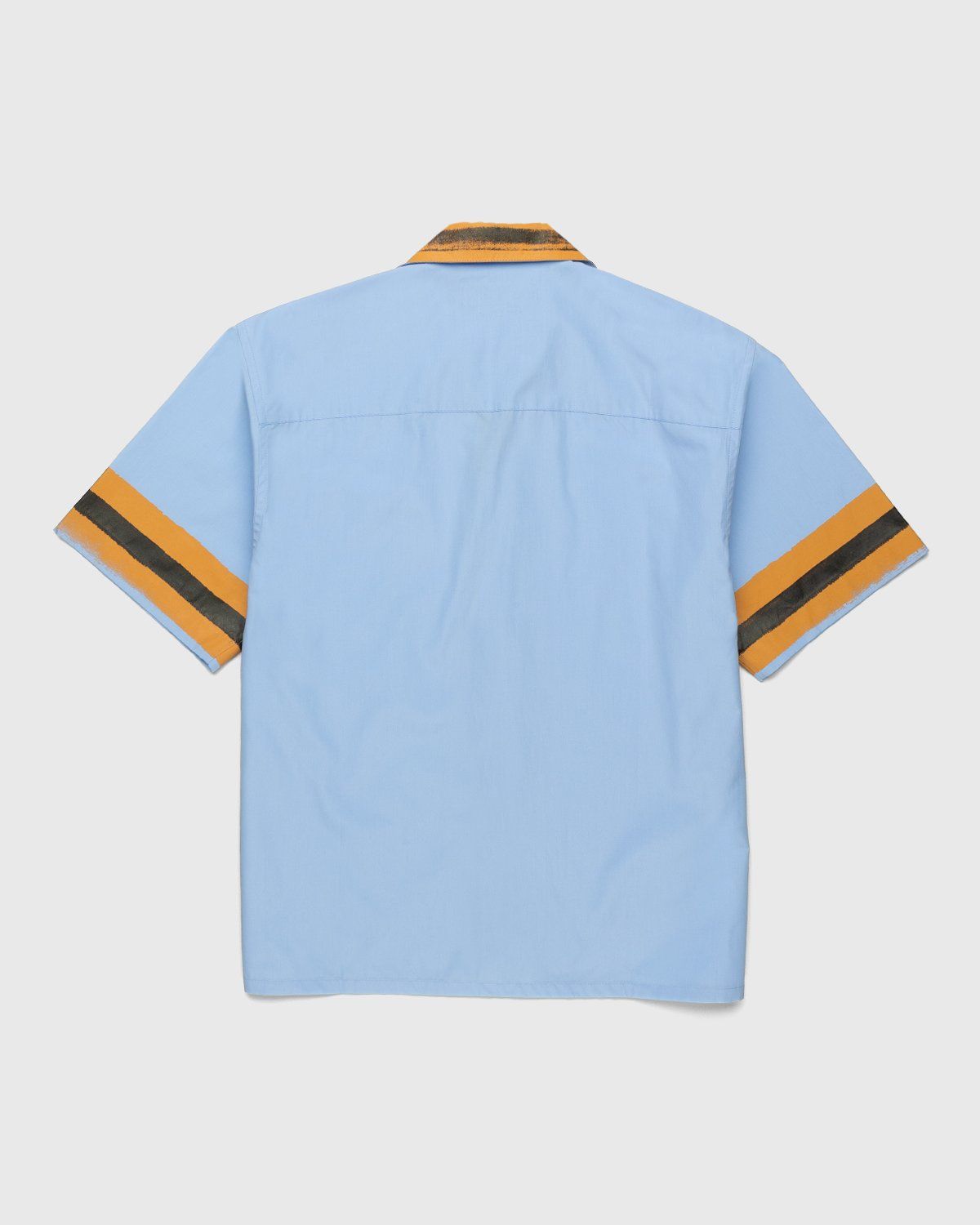 Marni – Nostalgia Stripe Poplin Shirt Lake Blue - Shortsleeve Shirts - Blue - Image 2