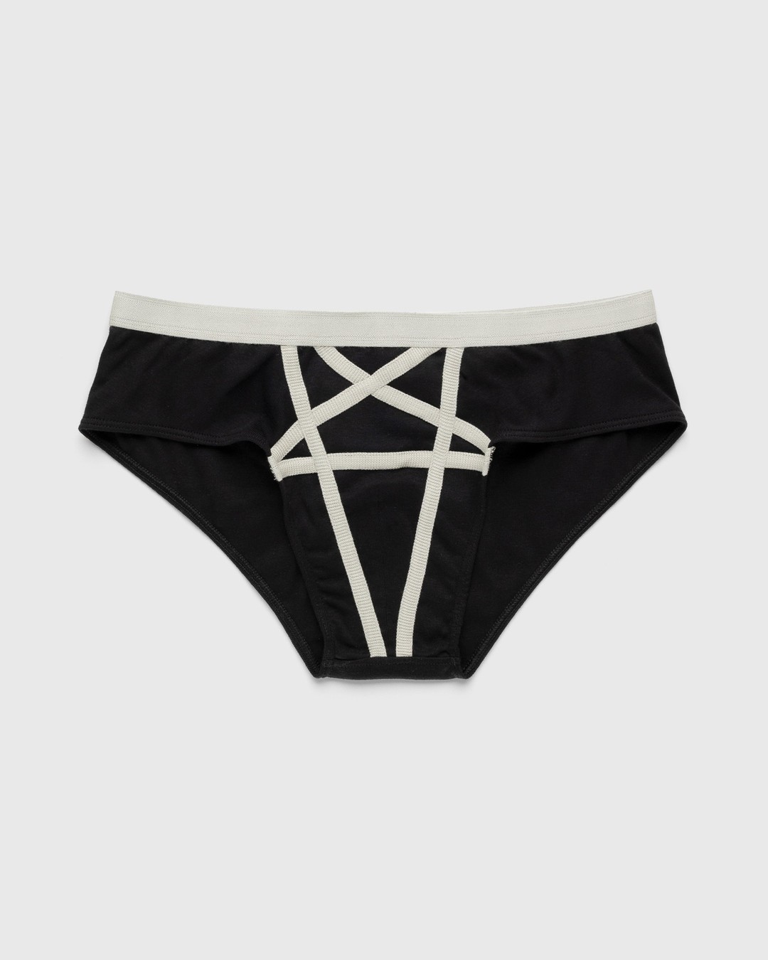 Rick Owens x Highsnobiety – Not In Paris 4 Pentagram Trunks Black - Swimwear - Black - Image 1