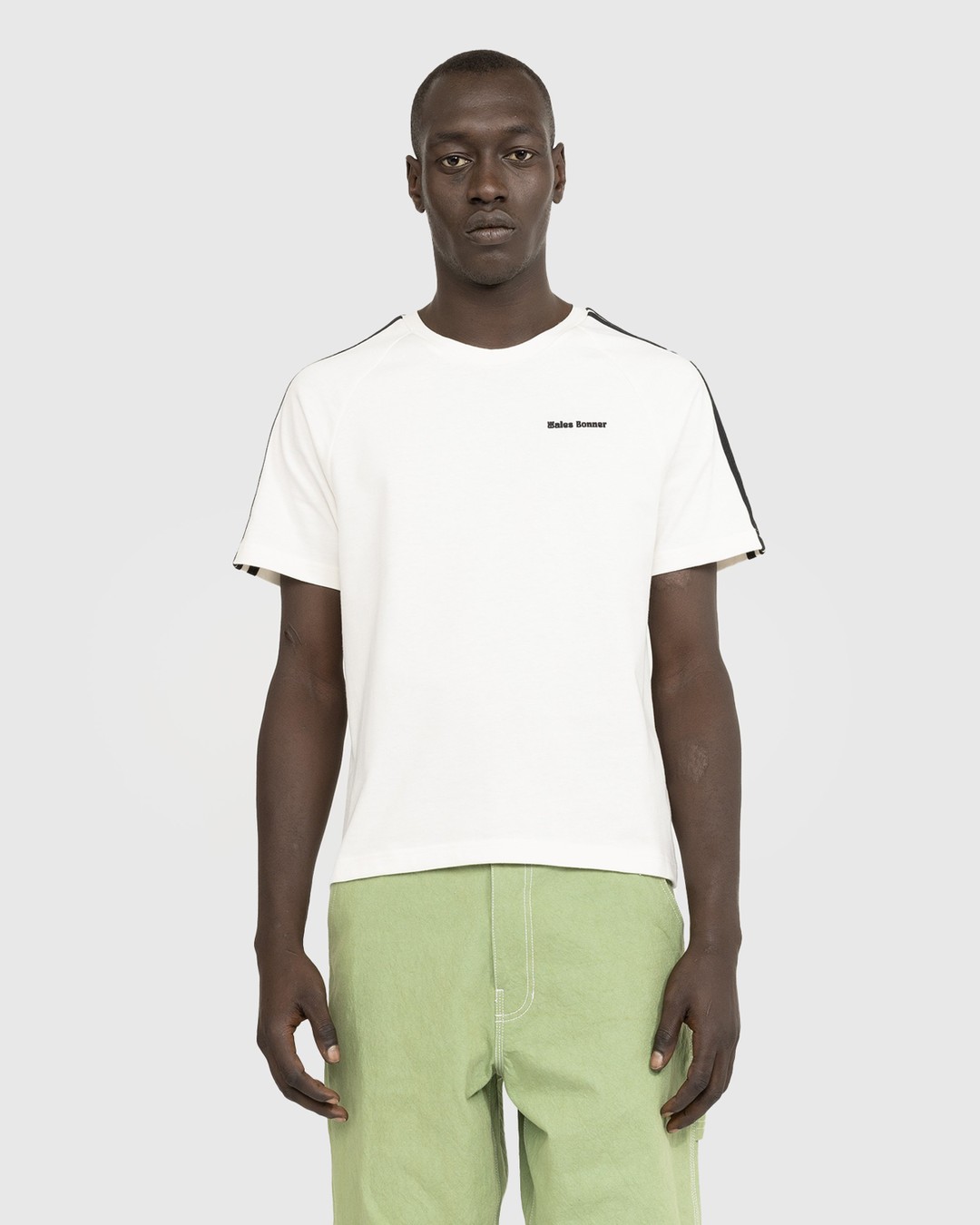 Adidas x Wales Bonner – Organic Cotton Tee Chalk White - T-shirts - White - Image 2