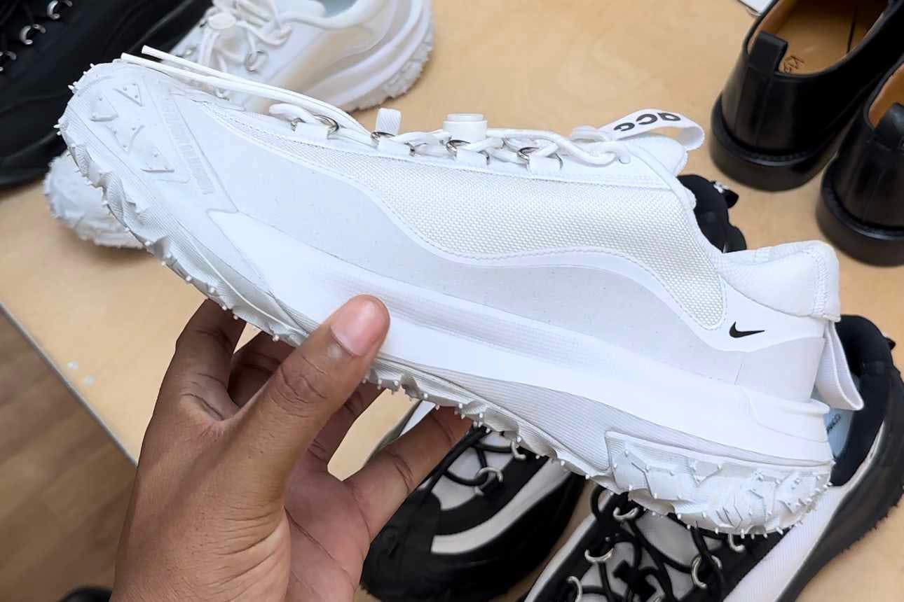 Kolaboracja butów COMME DE GARÇONS i Nike ACG Reveal SS24