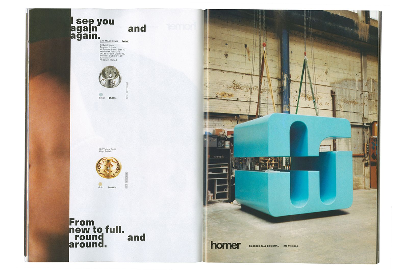 Frank Ocean Homer Brand store Catalog collection jewelry silk scarves