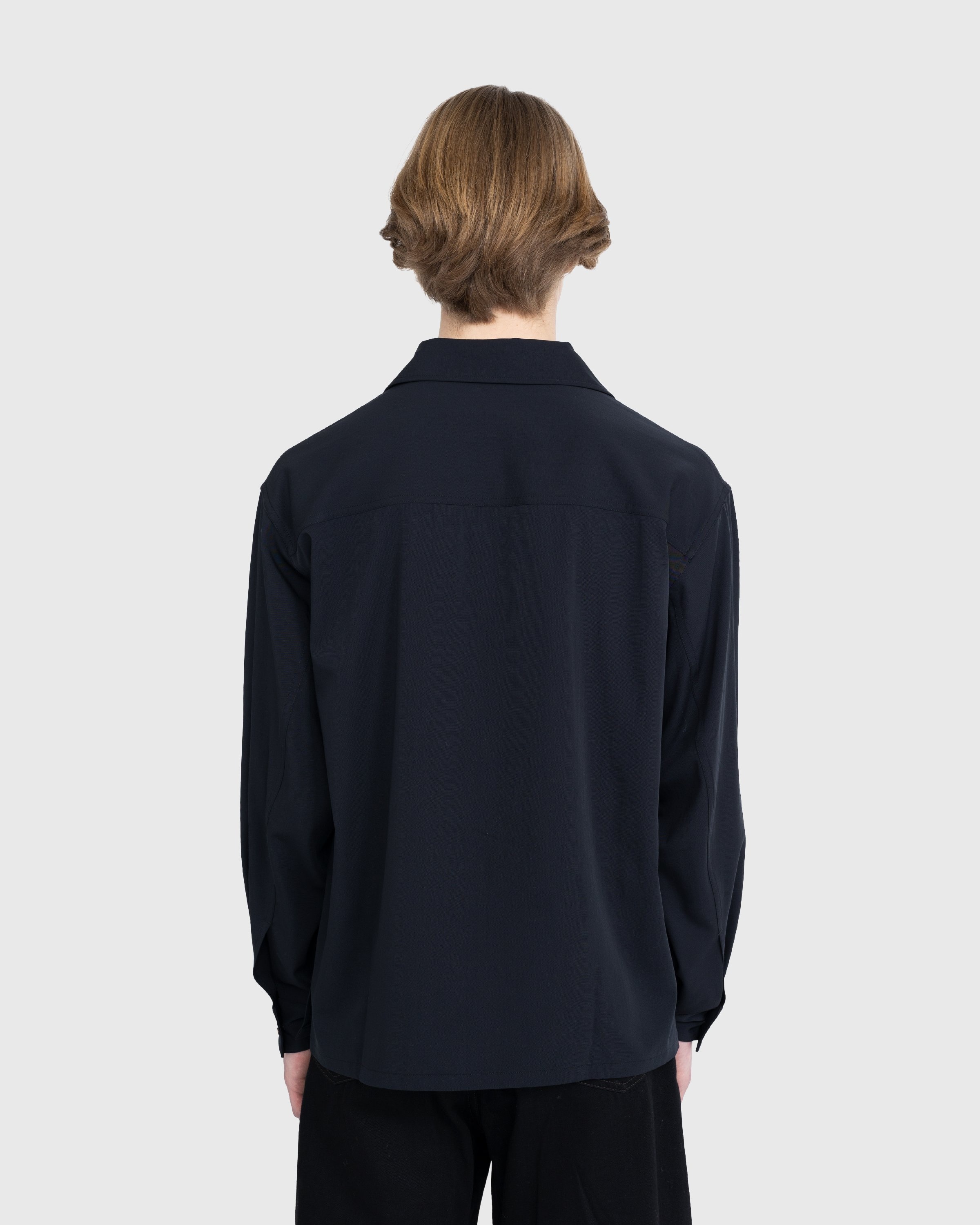Lemaire – Pyjama Shirt Blue - Shirts - Blue - Image 3