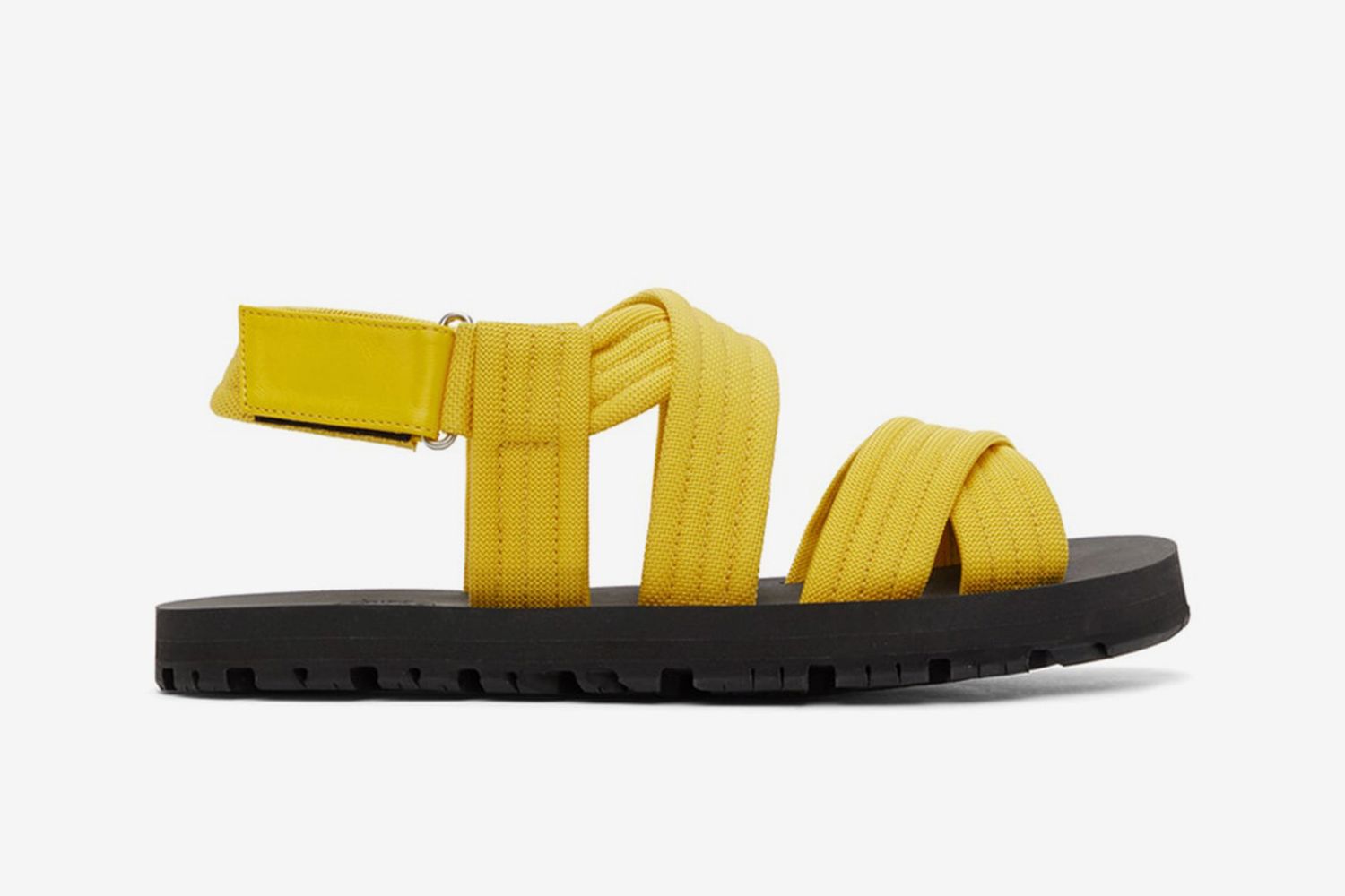 Yellow Strap Sandals