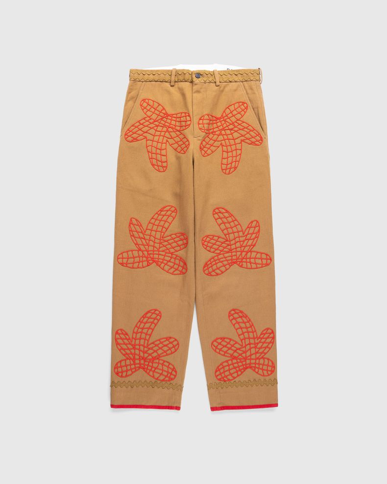 Field Maple Trousers Brown/Red
