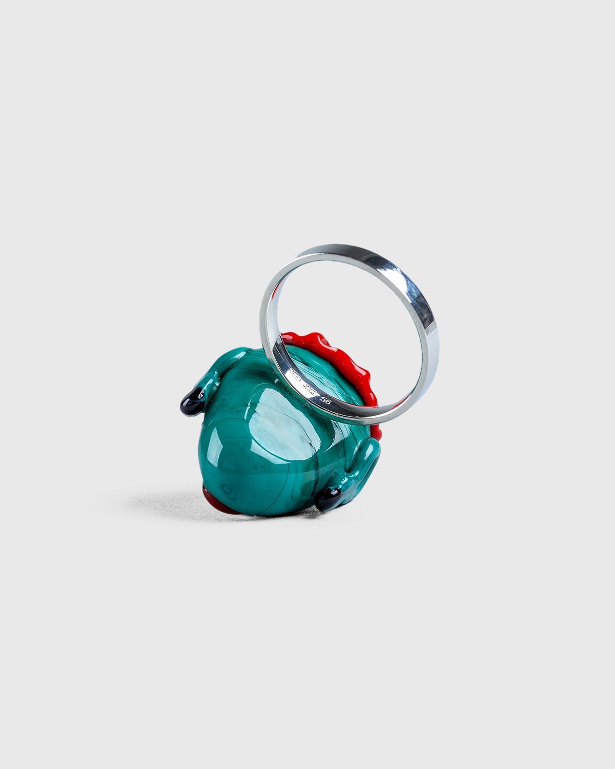 Nita – Kenneth Ize Graphic Ring Green - Jewelry - Green - Image 2