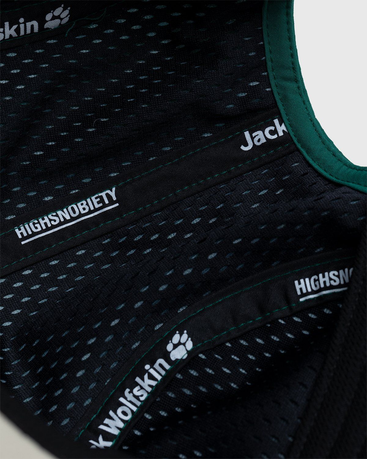 Jack Wolfskin x Highsnobiety – HS Sports 5-Panel Cap Pine Tree - Hats - Green - Image 5