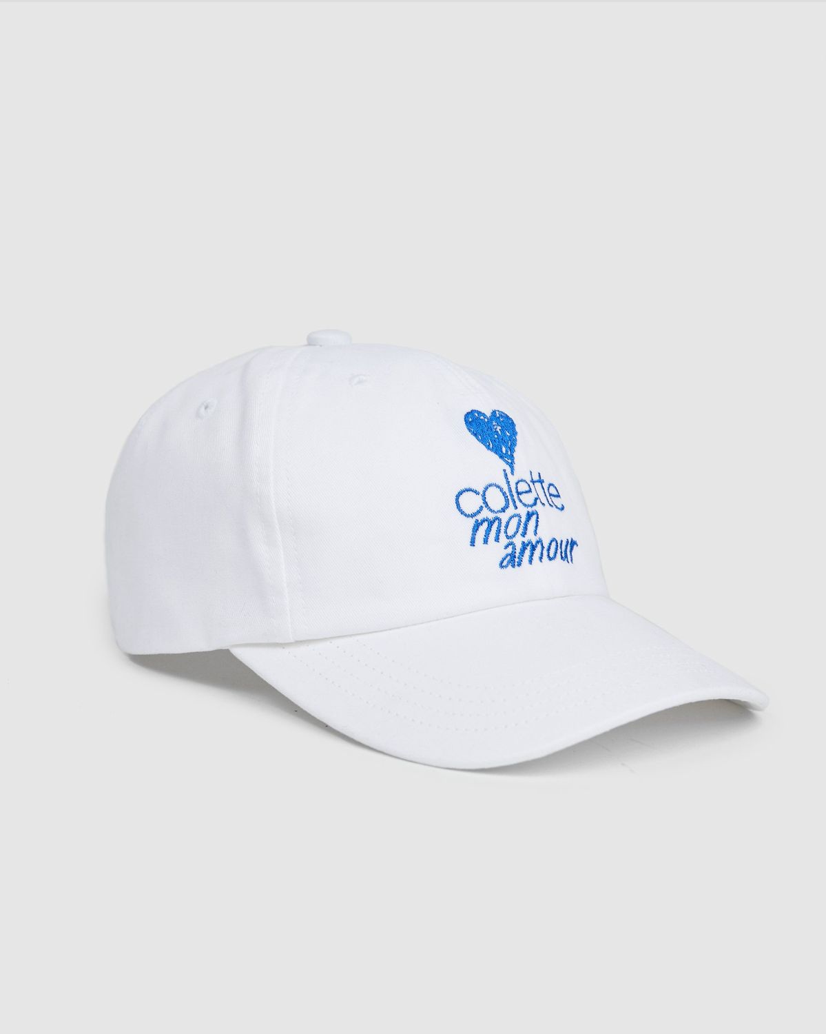 Colette Mon Amour – Heart Baseball Cap White - Hats - White - Image 1