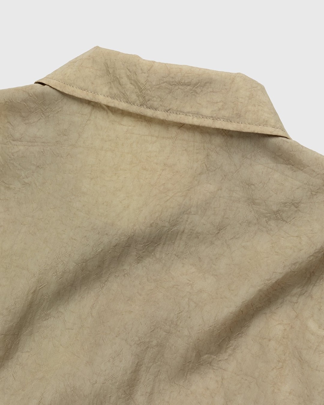 Highsnobiety – Stonewashed Nylon Coach Jacket Gold - Outerwear - Yellow - Image 4