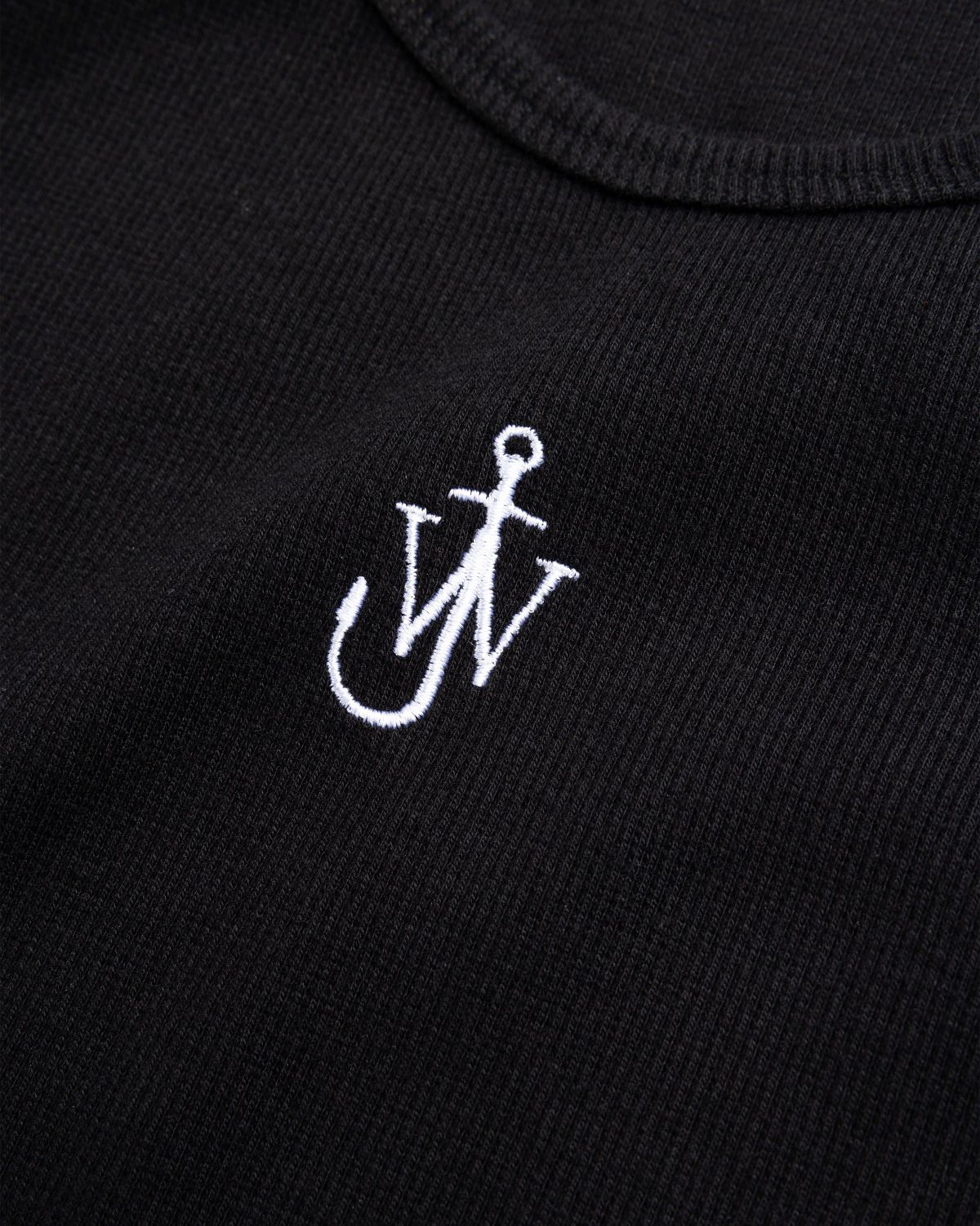 J.W. Anderson – Reclining Stud Back Print Vest Black - Tank Tops - Black - Image 7