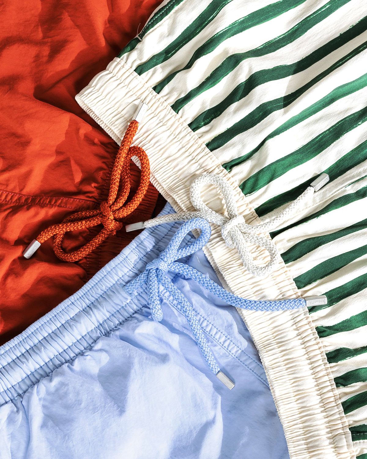 Vilebrequin x Highsnobiety – Solid Swim Shorts Red Tea - Swimwear - Red Tea - Image 9