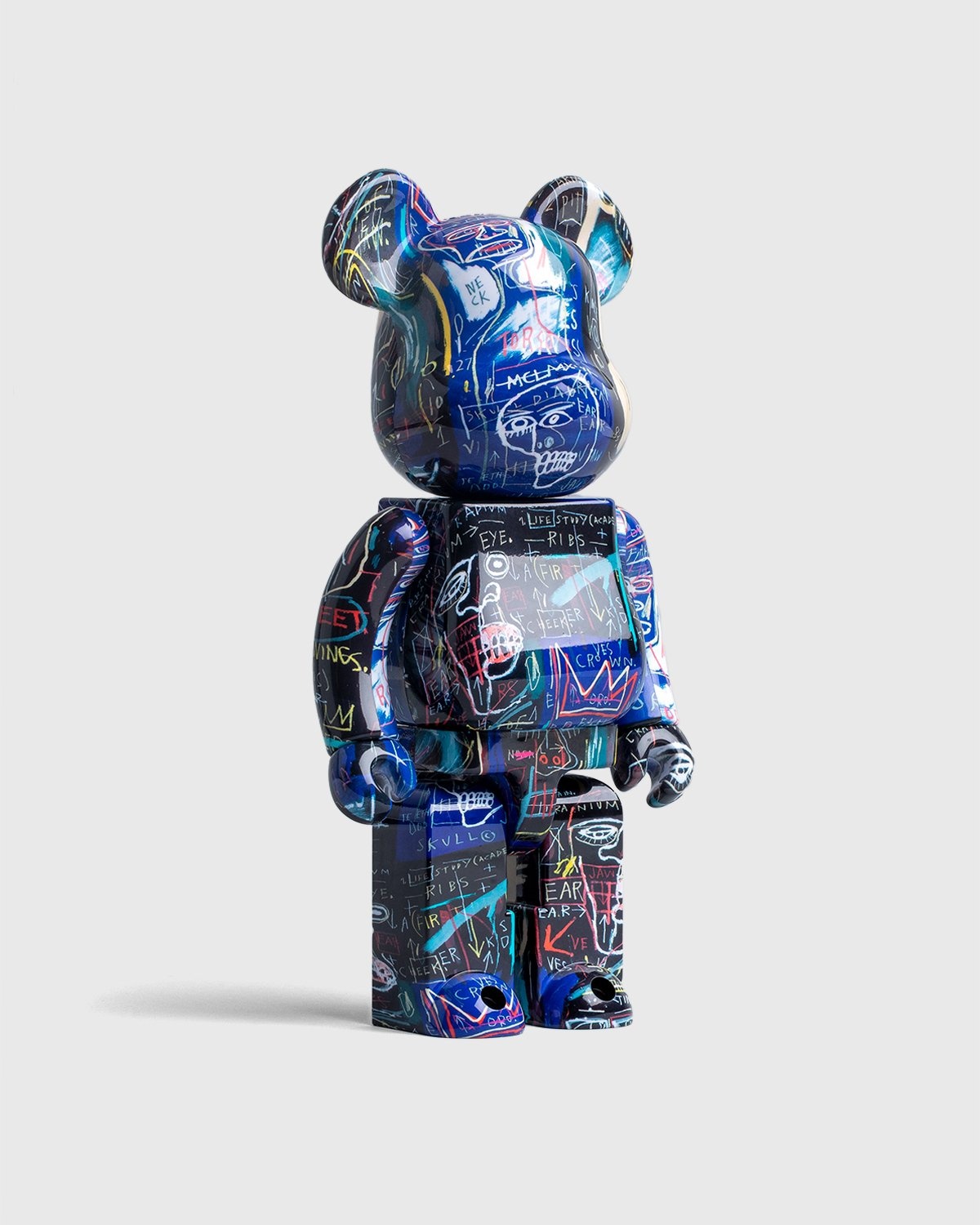 Warhol x Basquiat Bearbrick - 1000% - Version #2 - Medicom Toy - Multi