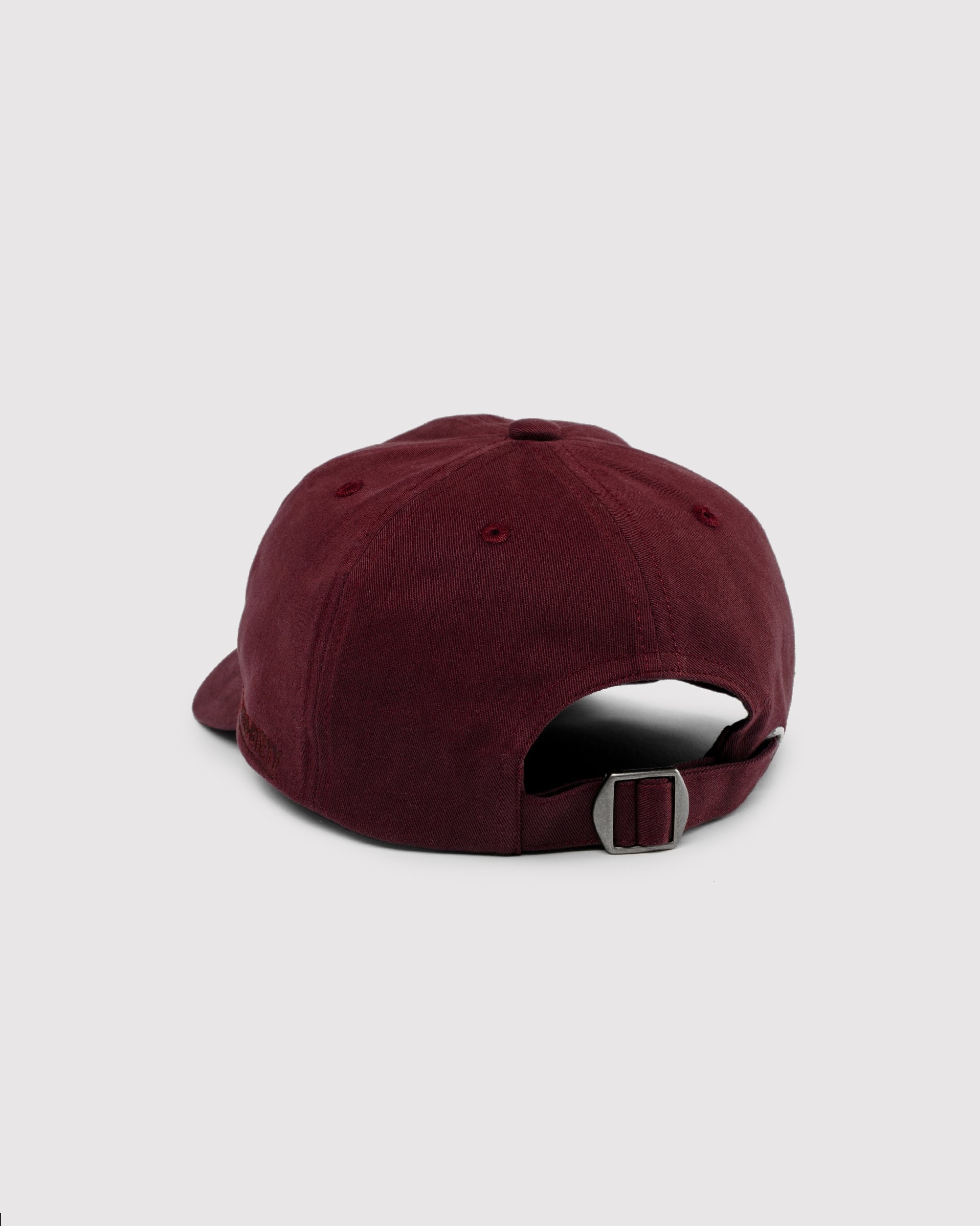 Highsnobiety – Staples Cap Burgundy - Hats - Red - Image 2