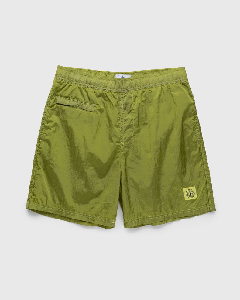 Stone Island – B0243 Nylon Metal Swim Shorts Lemon