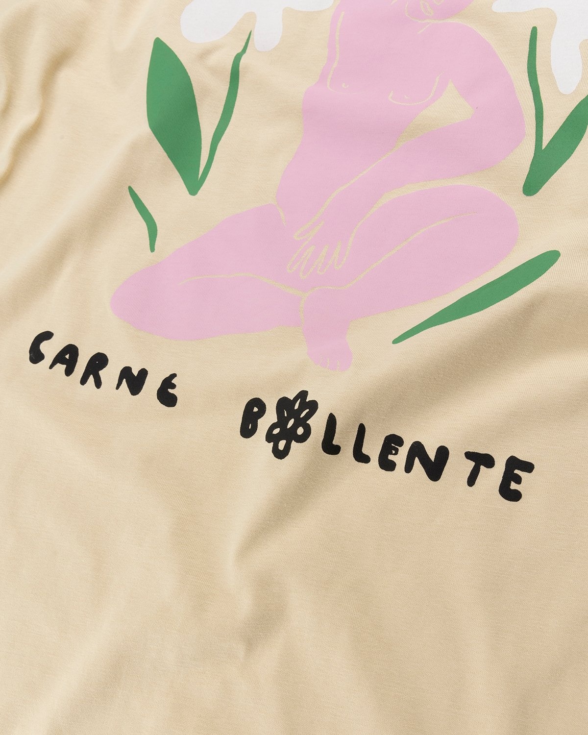Carne Bollente – Flow Her Longsleeve Beige - Longsleeves - Beige - Image 3
