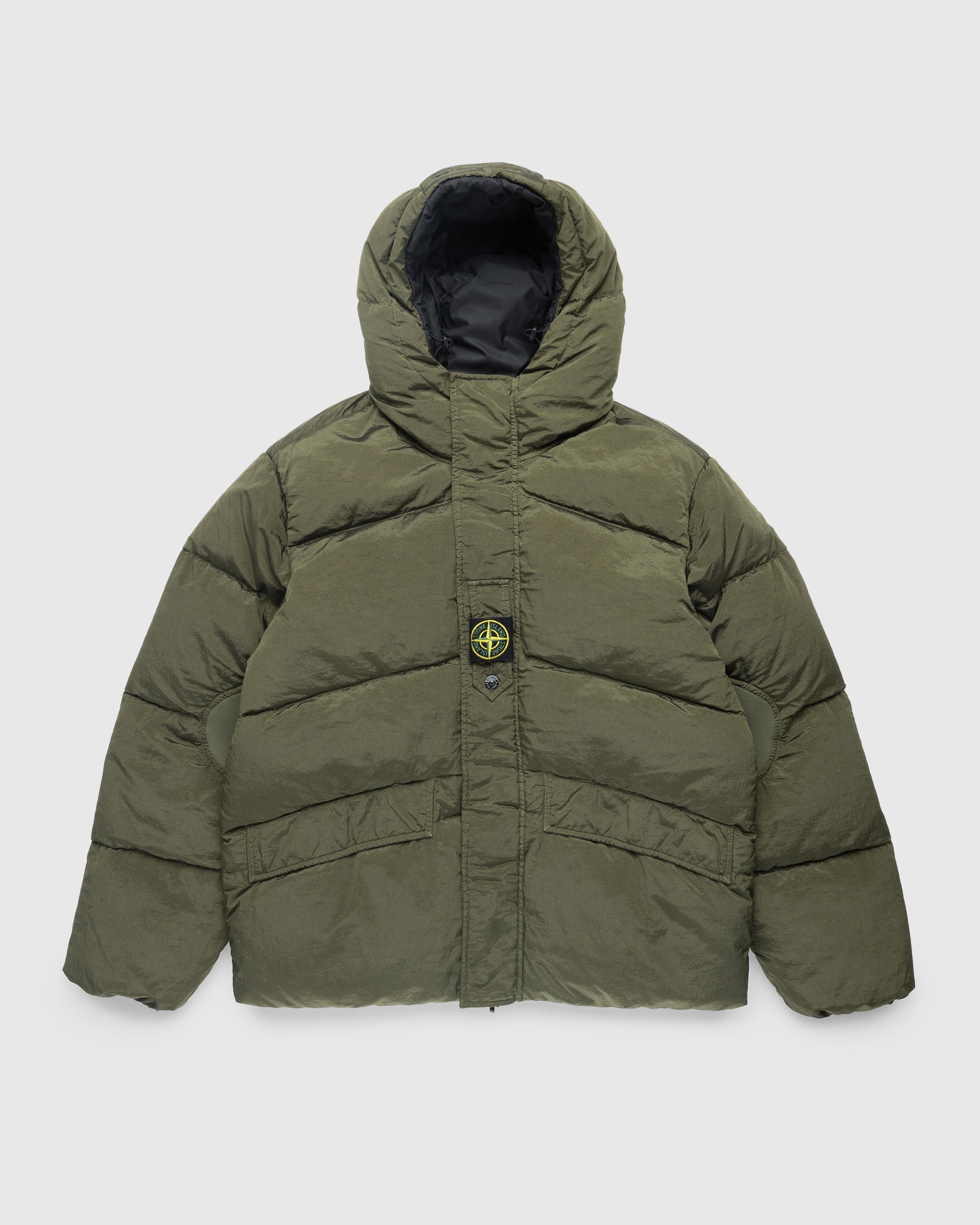 Stone Island Down Puffer Jacket Olive Highsnobiety Shop