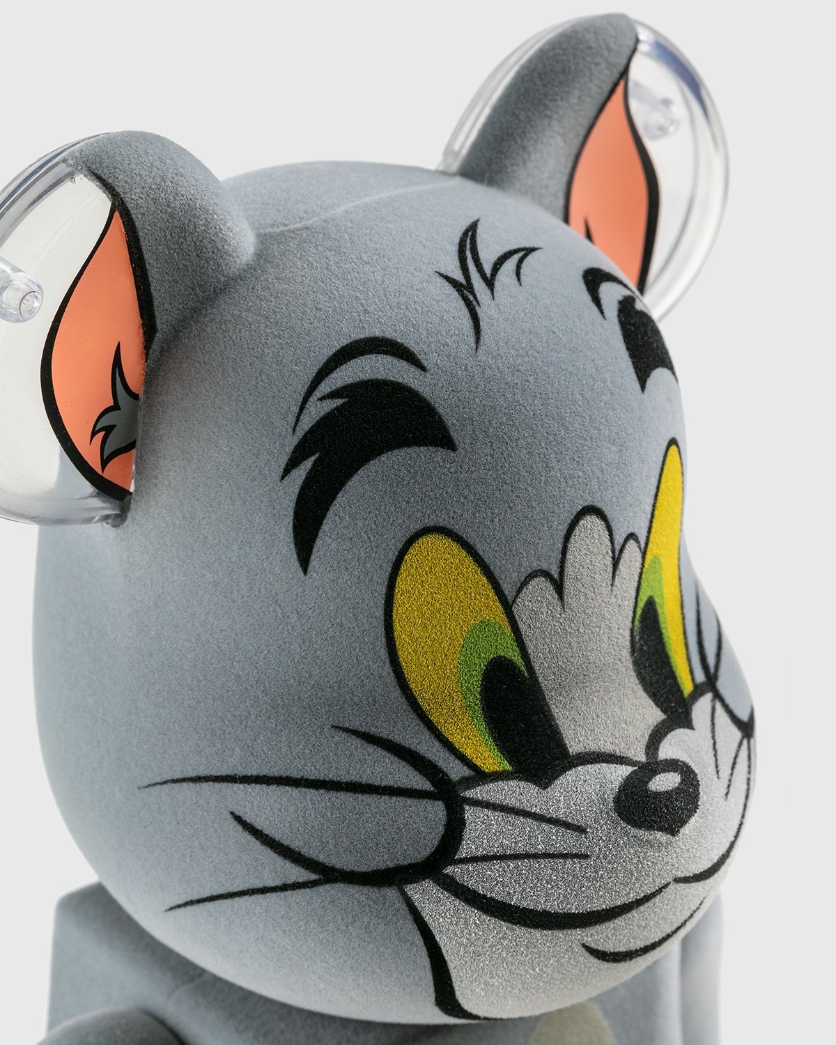 Medicom – Be@rbrick Tom Flocky 100% and 400% Set Grey - Toys - Grey - Image 8