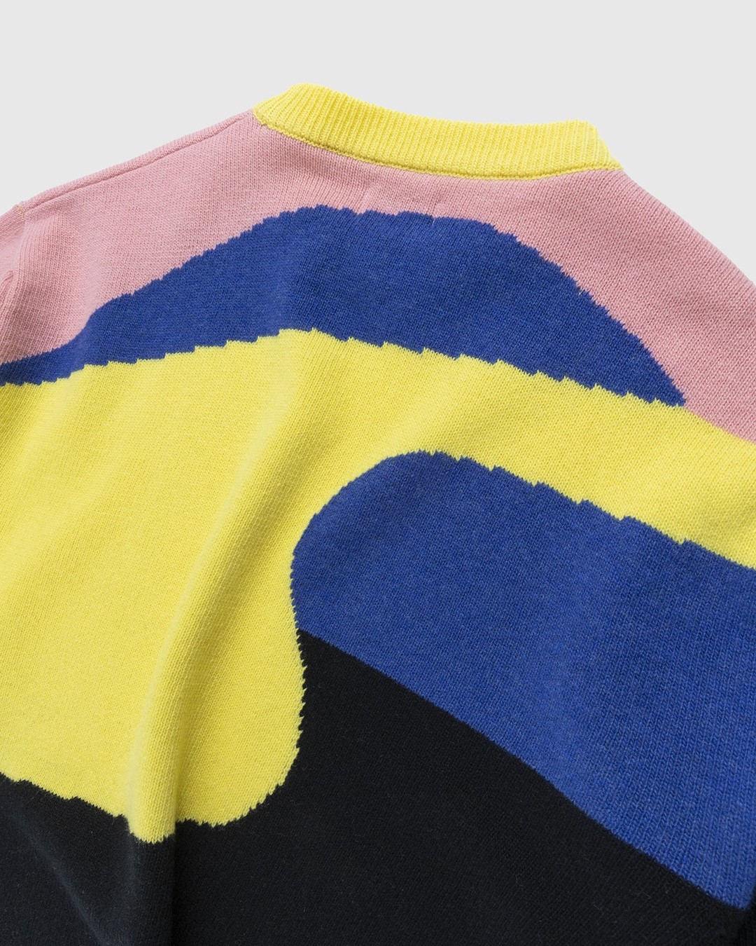 Honey Fucking Dijon x Eli Avaf – Crewneck Knitted Sweater - Knitwear - Multi - Image 4