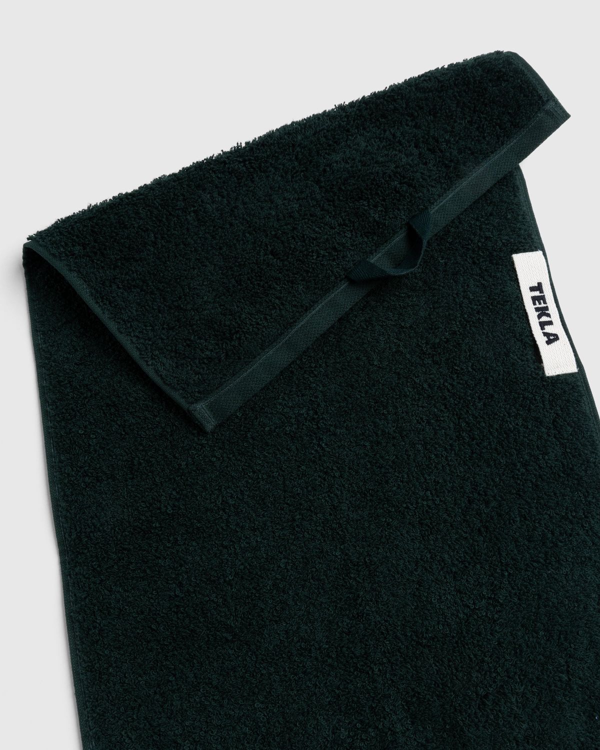 Tekla – Guest Towel Forest Green - Towels - Green - Image 3