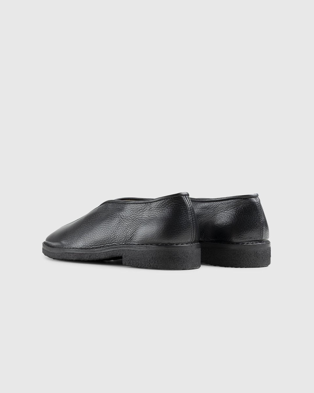 Lemaire Leather Chinese Slippers Black Highsnobiety Shop