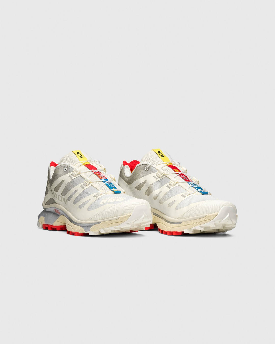 Salomon – XT-4 OG Vanilla Ice/Fiery Red/Wht - Sneakers - Beige - Image 2