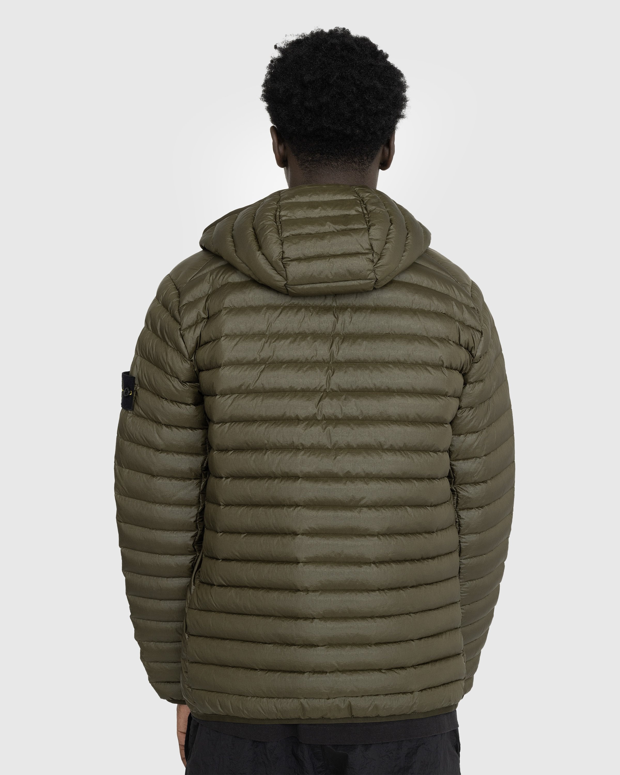 Stone Island – Packable Recycled Nylon Down Jacket Olive - Outerwear - Green - Image 3