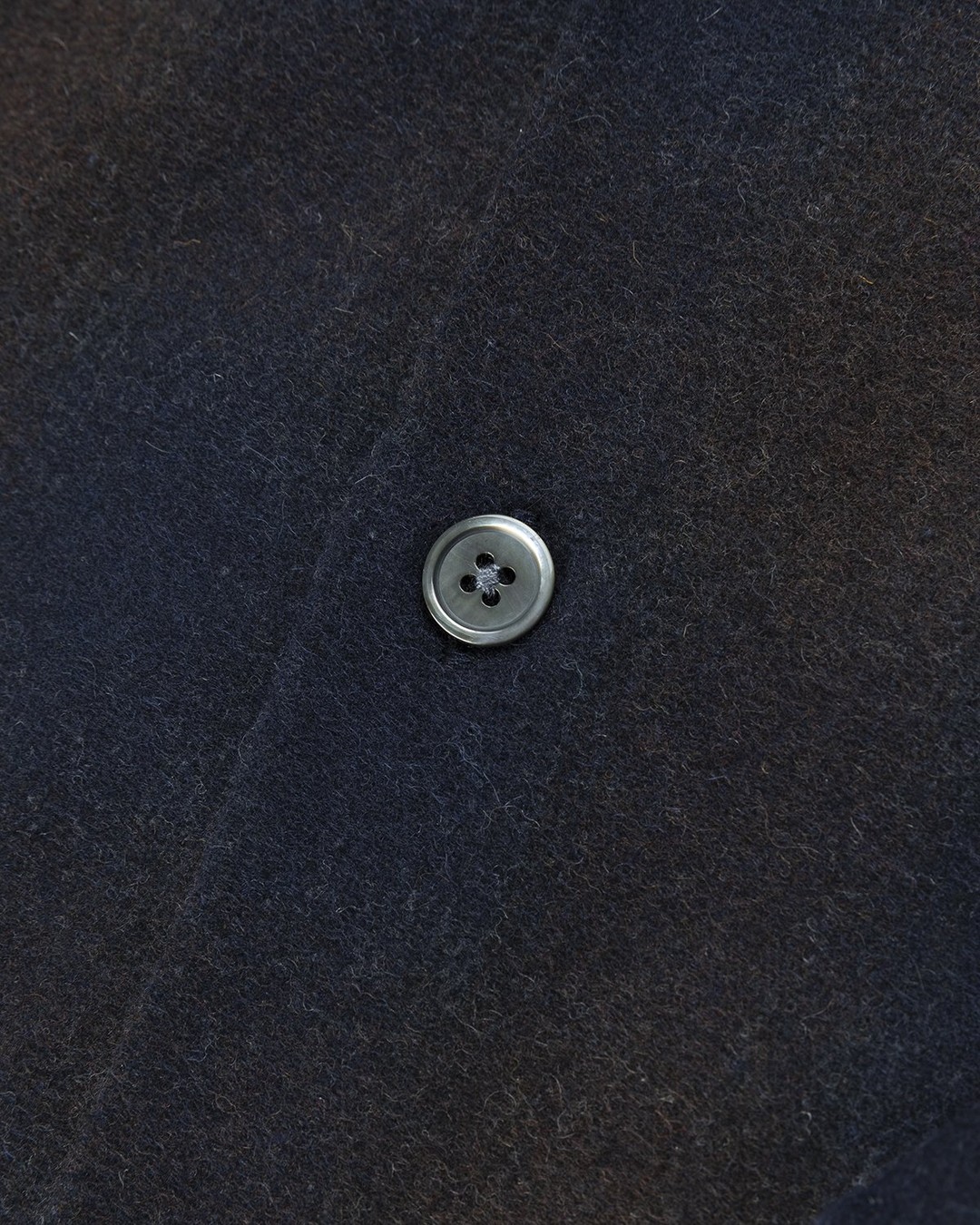 Our Legacy – Heusen Shirt Navy Shadow Check - Shirts - Blue - Image 4