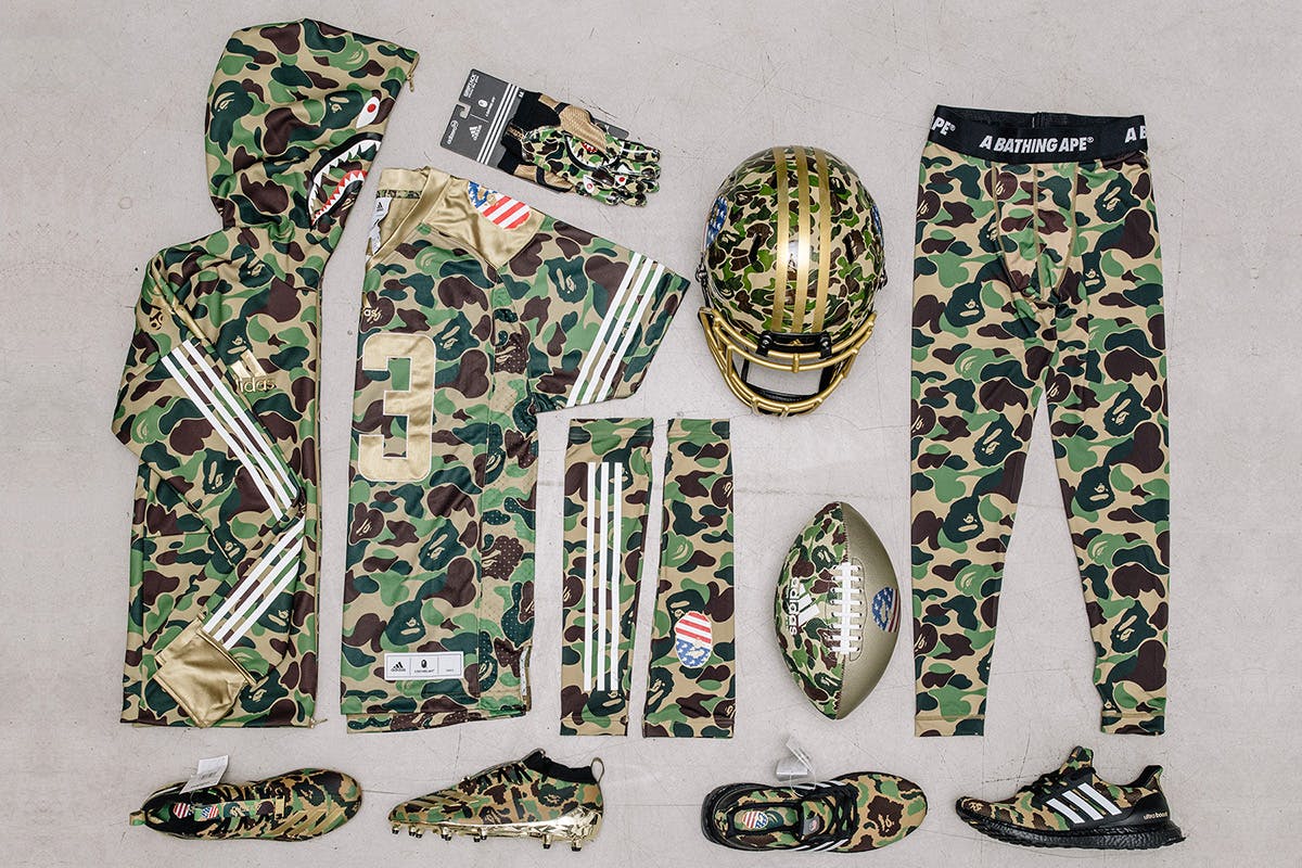 bape adidas football giveaway A Bathing Ape