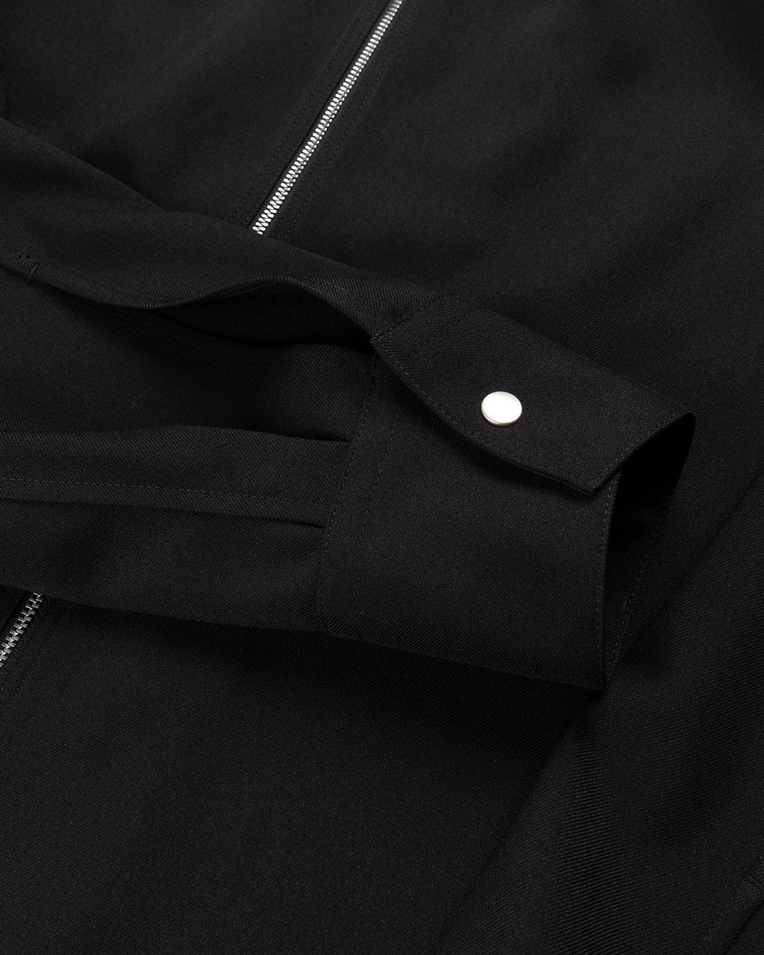 Jil Sander – Full Zip Shirt Black - Longsleeve Shirts - Black - Image 3
