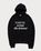 Colette Mon Amour – The Internet Before The Internet Hoodie Black - Hoodies - Black - Image 1